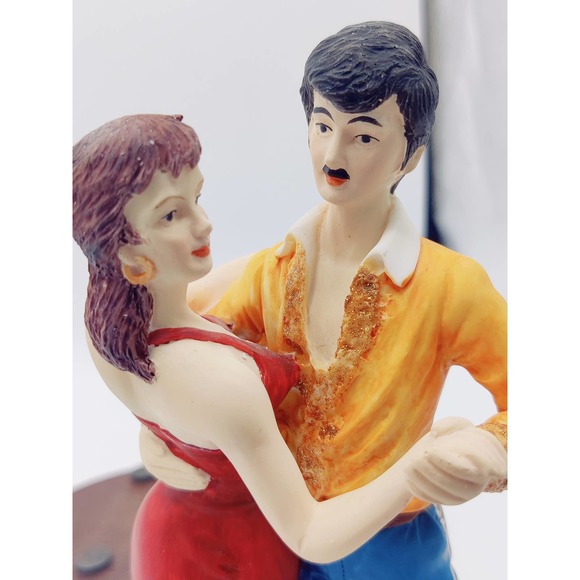 Vintage Tango 10" Dance Sculpture 1989 A.E.P. Albert E Price Bellmawr New Jersey - Picture 13 of 16